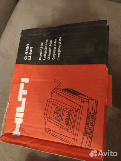 Зарядное устройство hilti C4/36 ACS