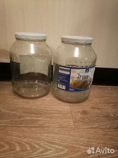 Банки стеклянные с крышками