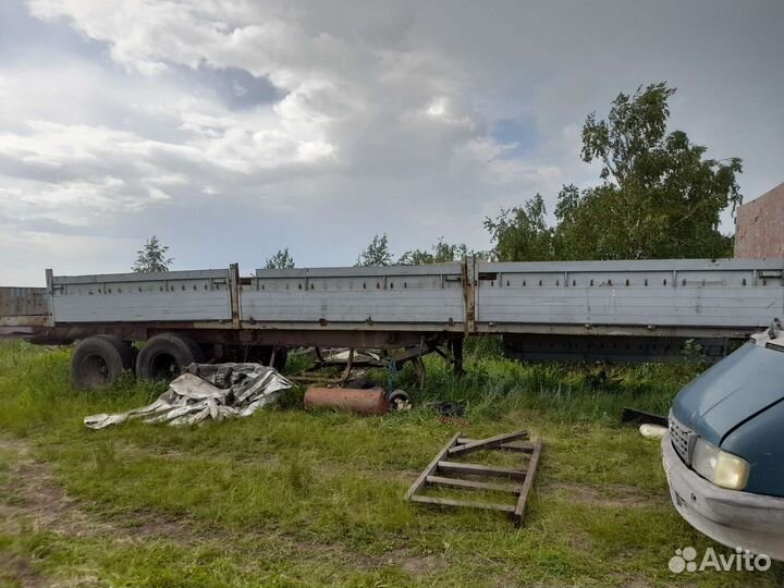 Полуприцеп бортовой Schmitz Cargobull SPR 24, 1991
