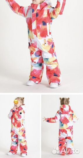 Комбинезон горнолыжный детский новый 98 104 110