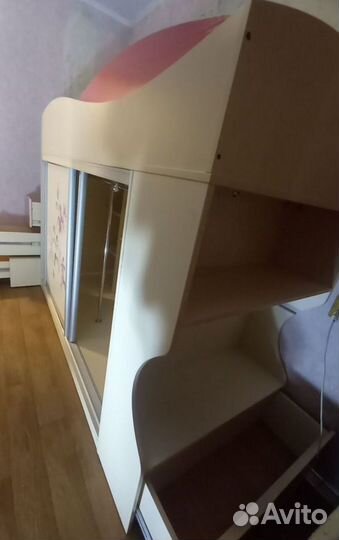 Детская кровать чердак