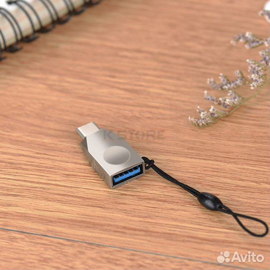 Переходник hoco UA9 USB - Type-C