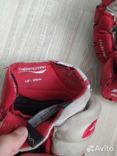 Краги хоккейные bauer