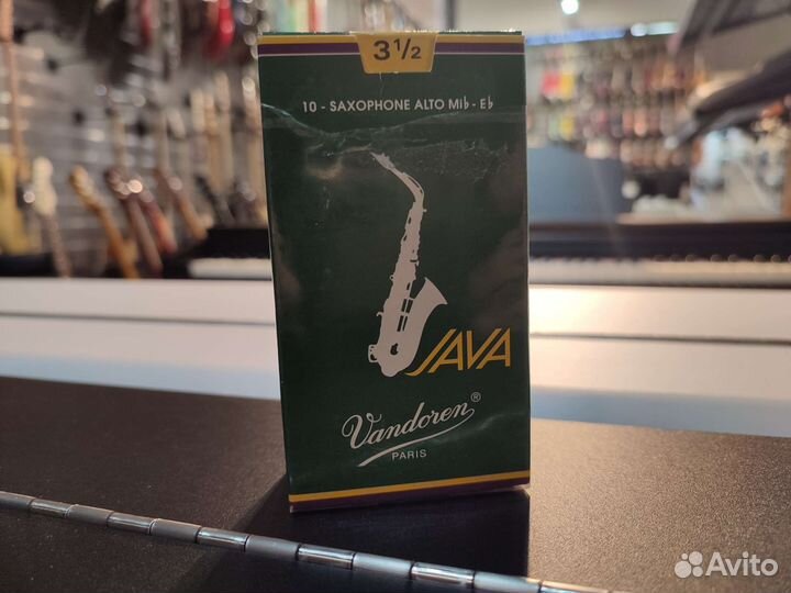 Трости для альт-саксофона Vandoren Java n'3,5