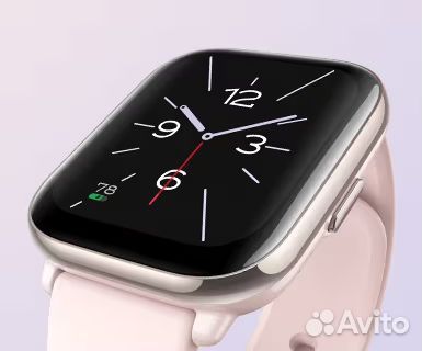 Часы Xiaomi Amazfit Active Чёрный/Розовый - Новые