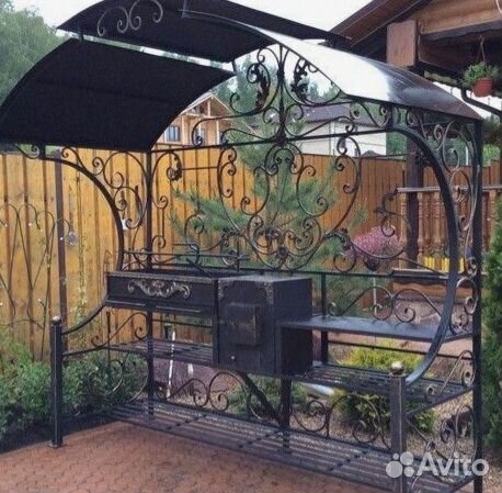 Мангал без печки