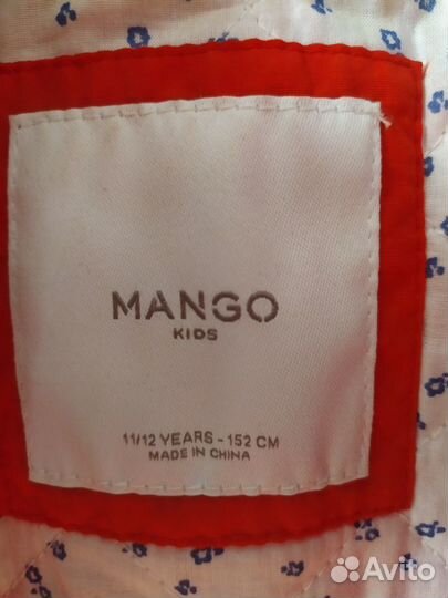 Ветровка mango kids для девочки