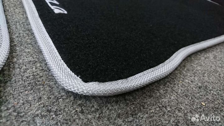 Автоковрики для газ-21 2 серии, черные