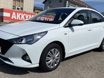 Hyundai Solaris 1.6 AT, 2020, 59 000 км, с пробегом, цена 1 655 000 руб.