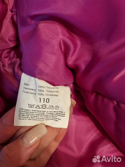 Зимний комбинезон для девочки kerry 110