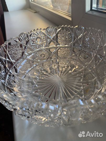 Хрустальная Ваза для фруктов