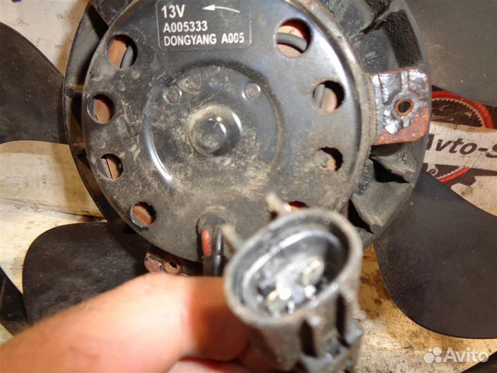 Вентилятор радиатора Chevrolet Aveo (T250) 2005-2