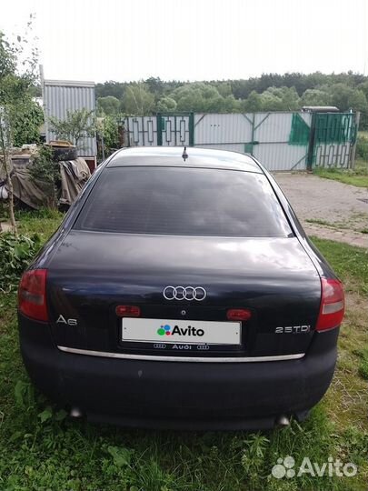 Audi A6 2.5 AT, 2003, битый, 230 000 км