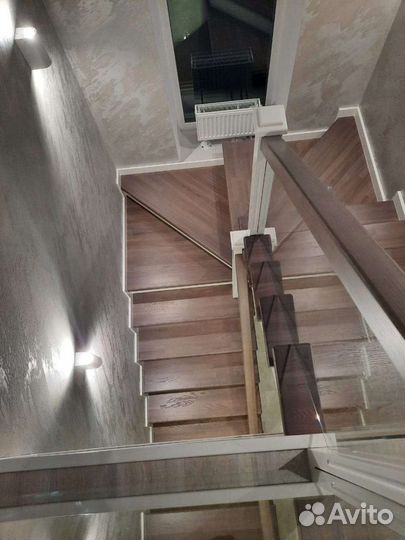Обшивка лестниц