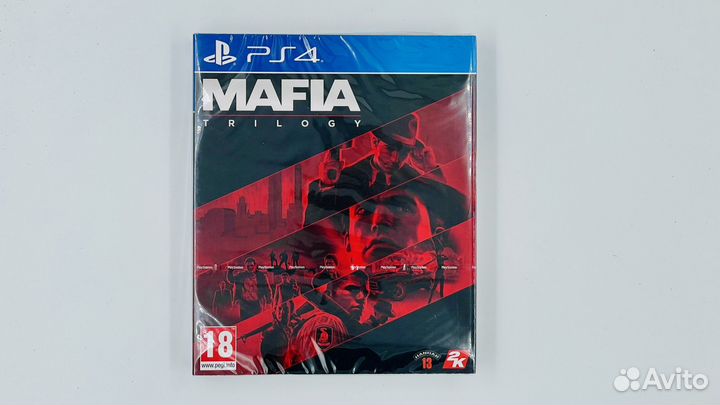 Mafia trilogy ps4 диск