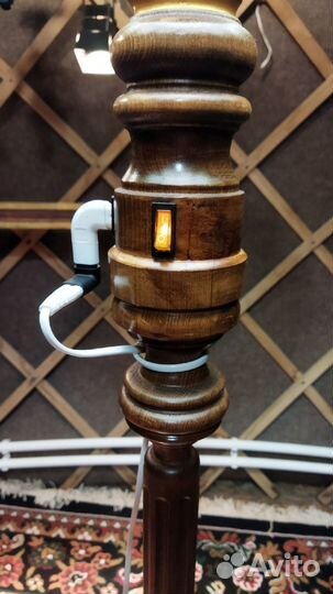 Торшер ретро с элементами лофта