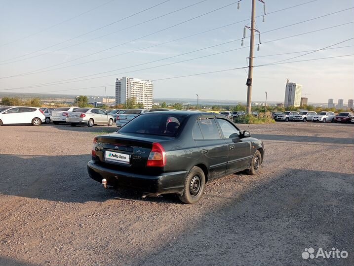 Hyundai Accent 1.5 МТ, 2008, 208 000 км