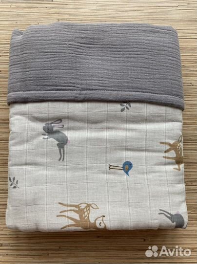 Муслиновый плед покрывало