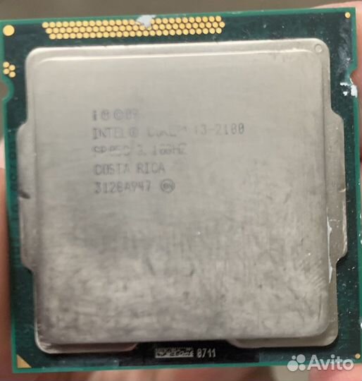 Процессор intel core i3 2100 lga 1155