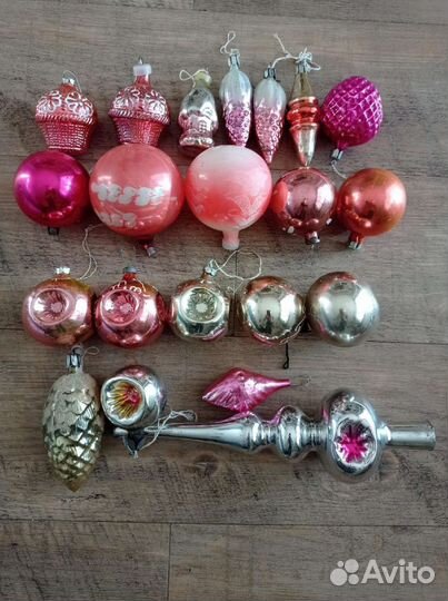 Елочные игрушки СССР