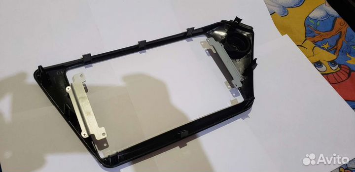 Рамка для магнитолы киа рио 2016 г/в