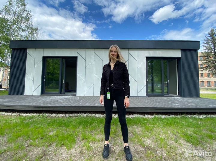 Домокомплект от 75м2 до 400м2,модульный дом prefab