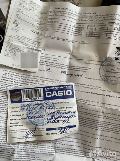 Часы casio edifice оригинал