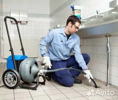 Чистка канализации Устранение засора Выезд 30 мин