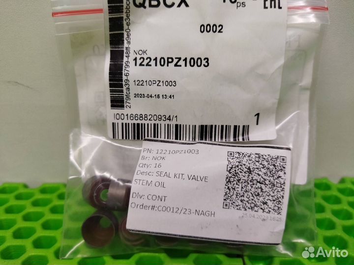 Маслосъемный колпачок Впуск Acura Rdx TB1 K23A1