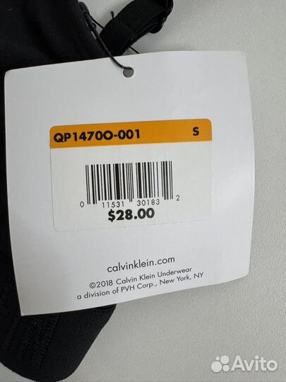 Бюстгальтер calvin klein оригинал S