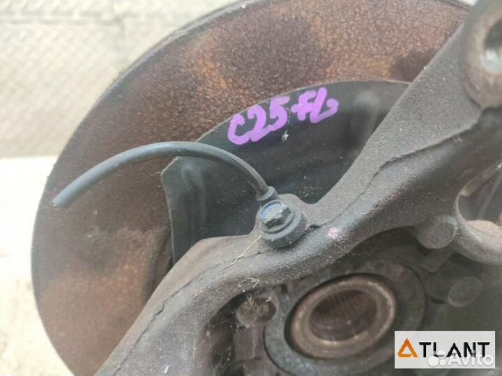 Тормозной диск передний правый nissan serena