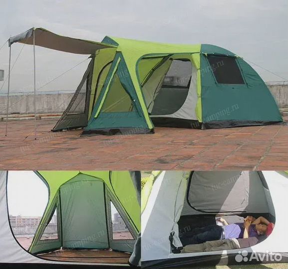 4-х местная кемпинговая палатка Coolwalk (5204)
