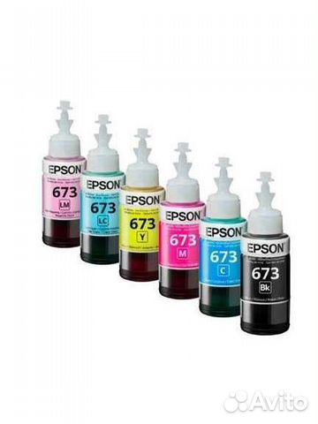 Чернила для принтера epson l805