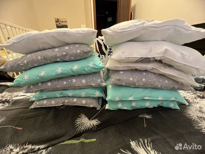 Бортики в кроватку