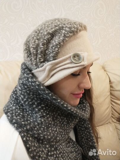 Комплект шапка и шарф seeberger