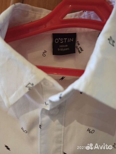 Рубашка для мальчика 140