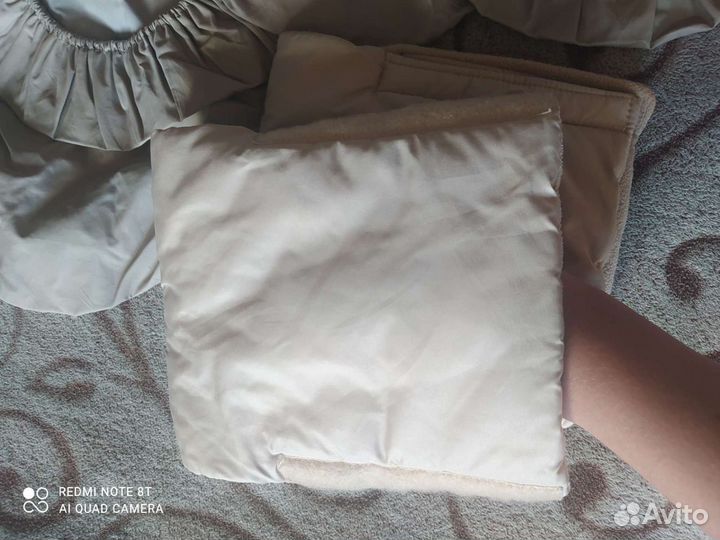 Муфта на коляску+чехлы на колеса