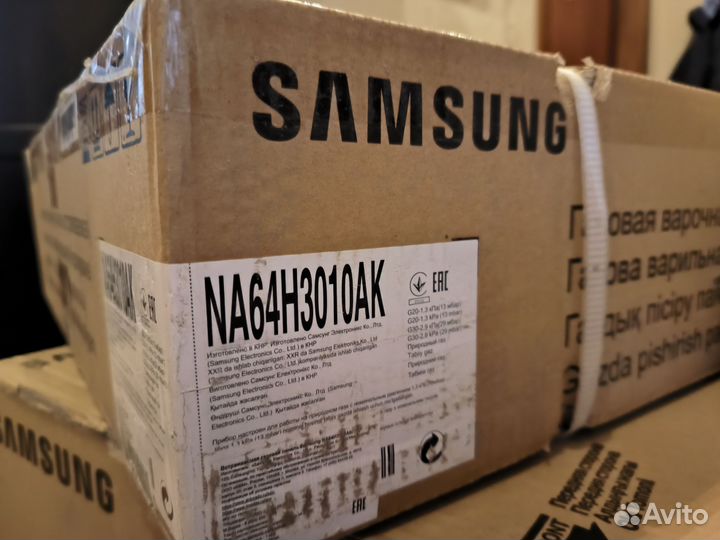 Встраиваемая газовая панель Samsung NA64H3010AK