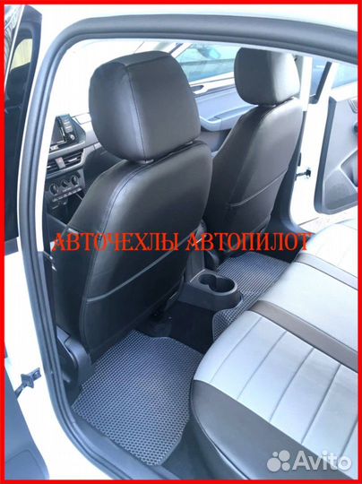 Чехлы Автопилот Volkswagen Polo 2 из экокожи