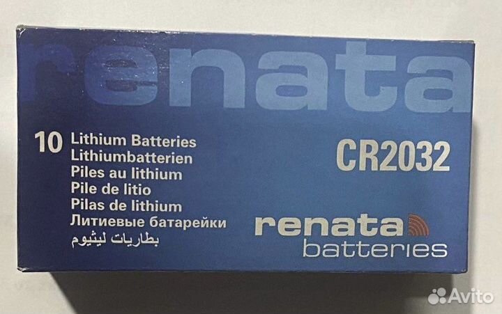 Батарейка Renata CR2032