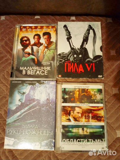 5 DVD дисков с иностранными фильмами