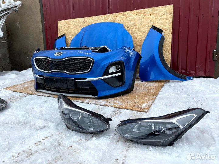 Kia Sportage4 Ноускат передняя часть автомобиля