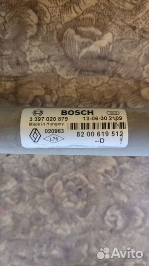 Трапеция дворников LADA Largus 1.6 K4M 2013