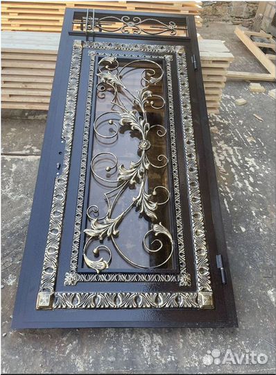 Ворота художественная ковка