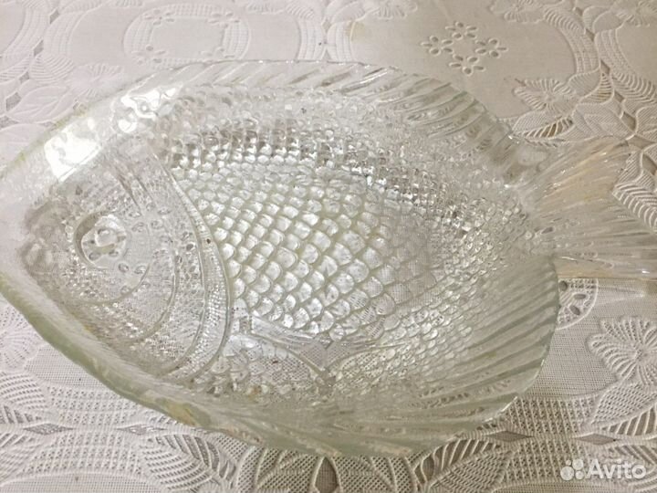 Конфетница СССР хрусталь