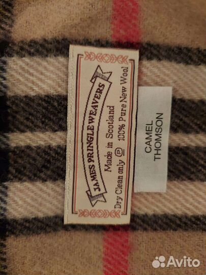 Шарф burberry и James Pringle
