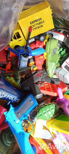 Детские игрушки пакетом для мальчика