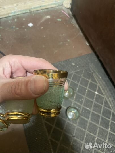 Графин с пяти рюмками СССР