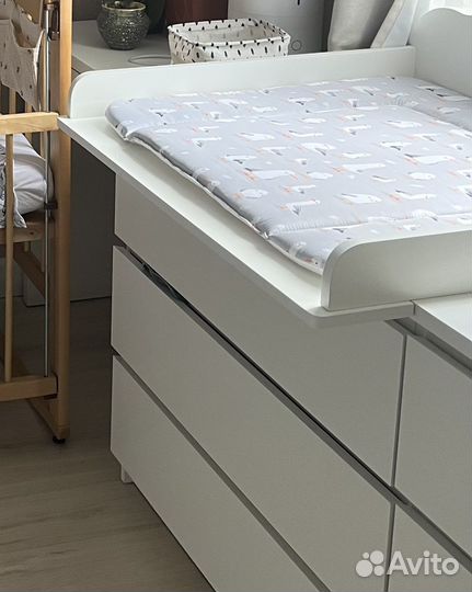 Съемная пеленальная доска + матрасик