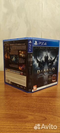 Diablo 3 reaper souls Ps4 диск на русском